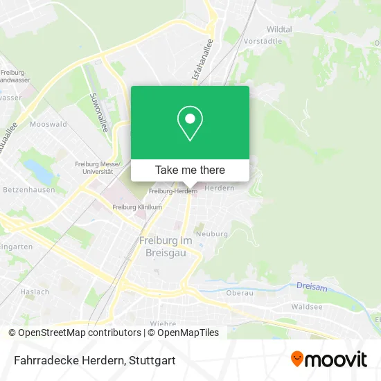 Карта Fahrradecke Herdern