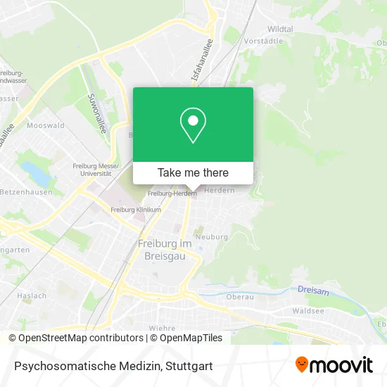 Карта Psychosomatische Medizin