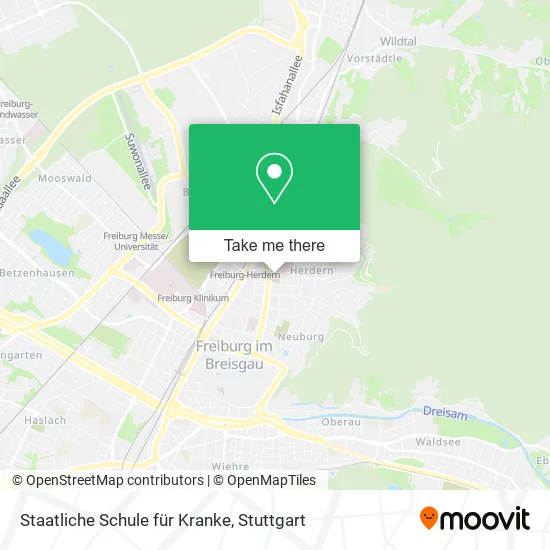 Карта Staatliche Schule für Kranke