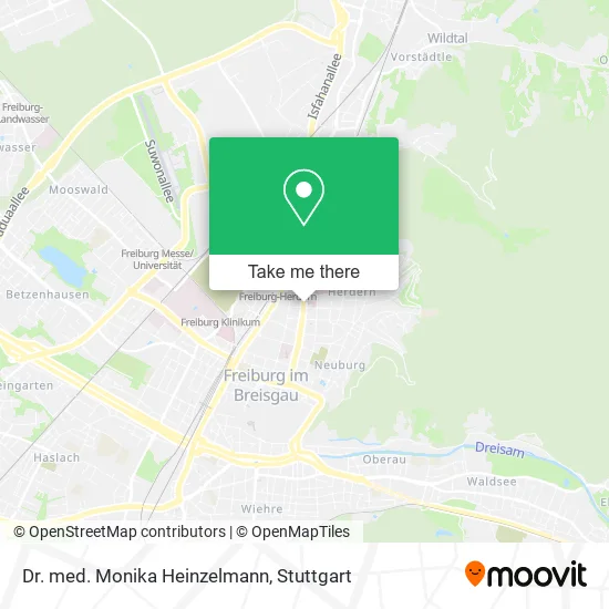 Карта Dr. med. Monika Heinzelmann