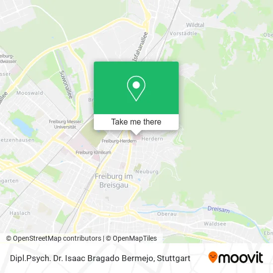 Карта Dipl.Psych. Dr. Isaac Bragado Bermejo