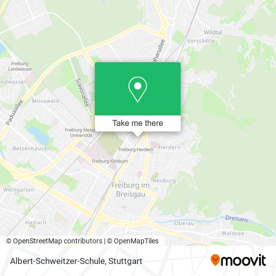 Albert-Schweitzer-Schule map