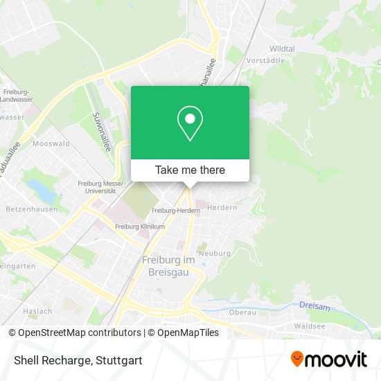 Shell Recharge map