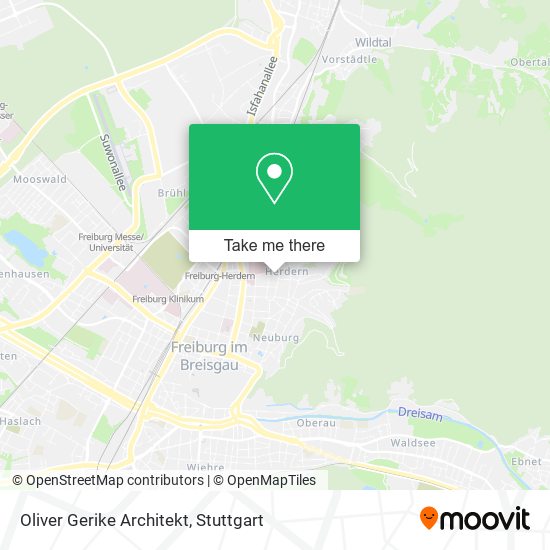 Oliver Gerike Architekt map
