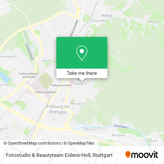 Fotostudio & Beautyteam Eidens-Holl map