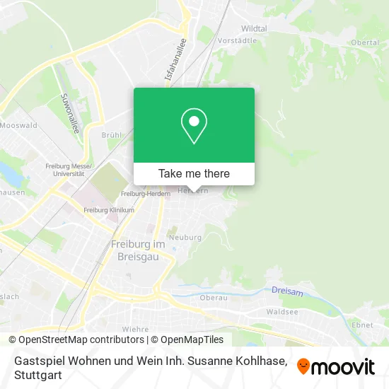 Gastspiel Wohnen und Wein Inh. Susanne Kohlhase map