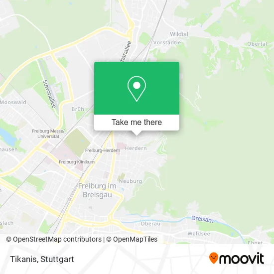 Карта Tikanis