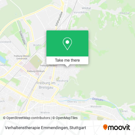 Карта Verhaltenstherapie Emmendingen