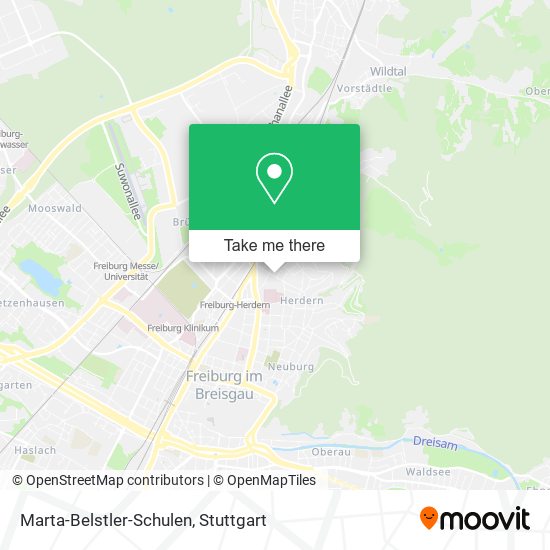 Marta-Belstler-Schulen map