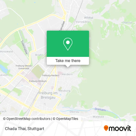 Карта Chada Thai