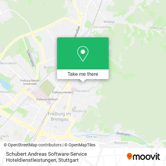 Карта Schubert Andreas Software-Service Hoteldienstleistungen