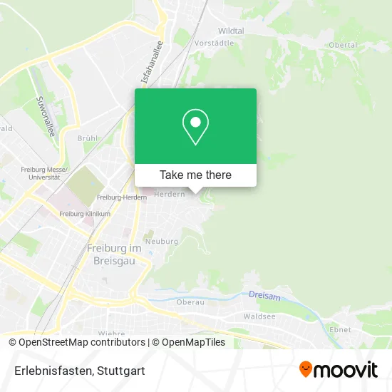 Карта Erlebnisfasten