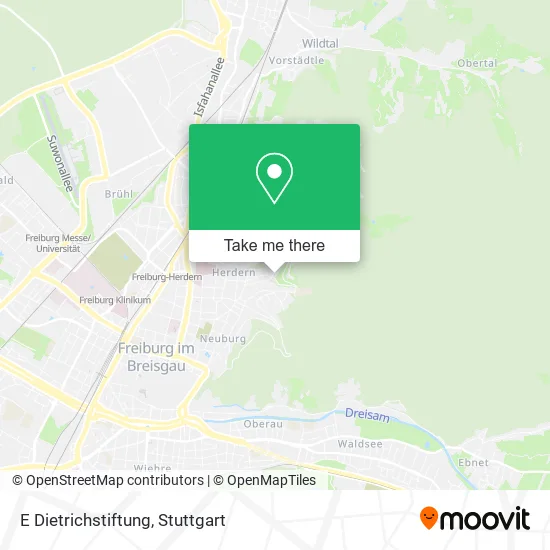 Карта E Dietrichstiftung