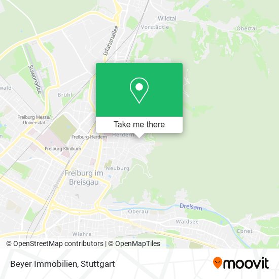 Beyer Immobilien map