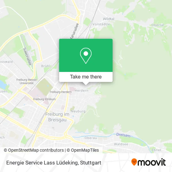 Карта Energie Service Lass Lüdeking