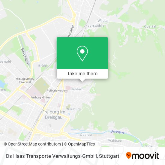 Ds Haas Transporte Verwaltungs-GmbH map