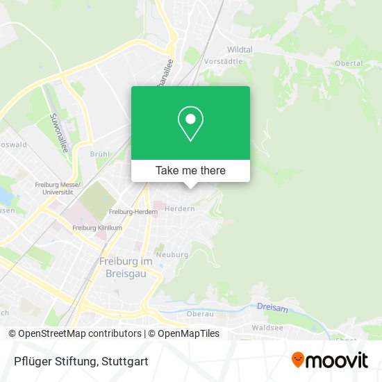 Карта Pflüger Stiftung
