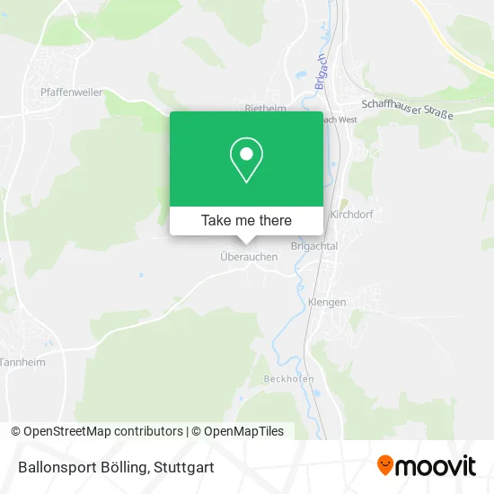 Карта Ballonsport Bölling