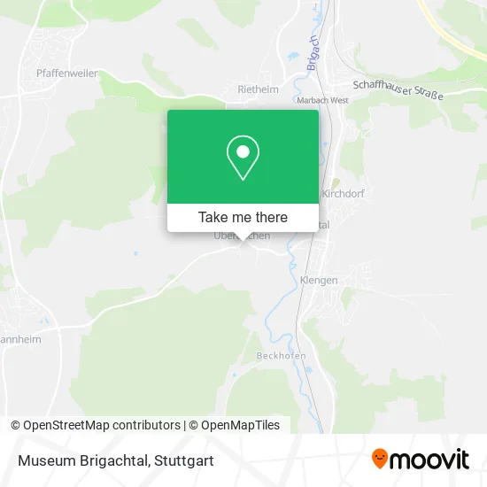 Карта Museum Brigachtal