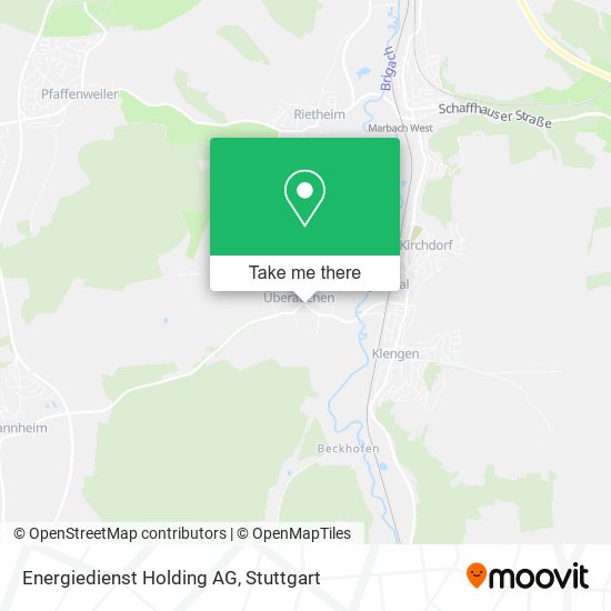 Карта Energiedienst Holding AG