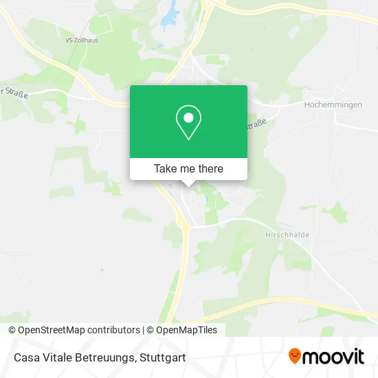 Карта Casa Vitale Betreuungs