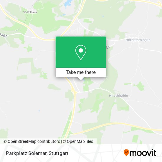 Карта Parkplatz Solemar