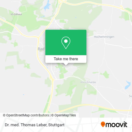 Dr. med. Thomas Leber map