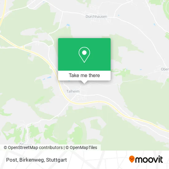 Карта Post, Birkenweg