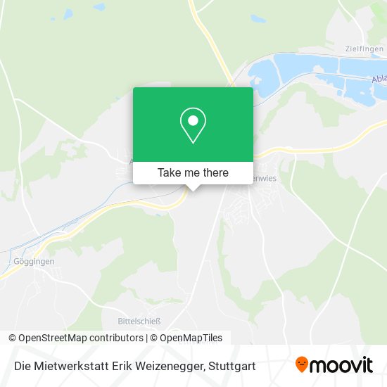 Die Mietwerkstatt Erik Weizenegger map