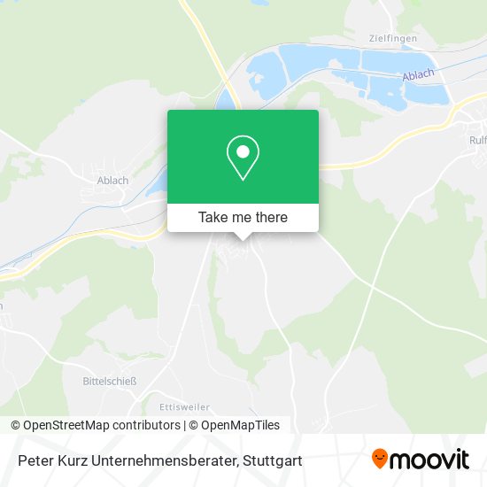 Карта Peter Kurz Unternehmensberater
