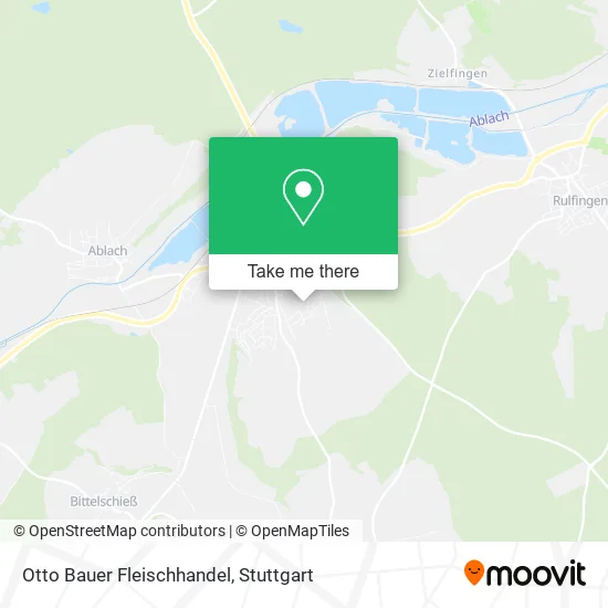 Карта Otto Bauer Fleischhandel