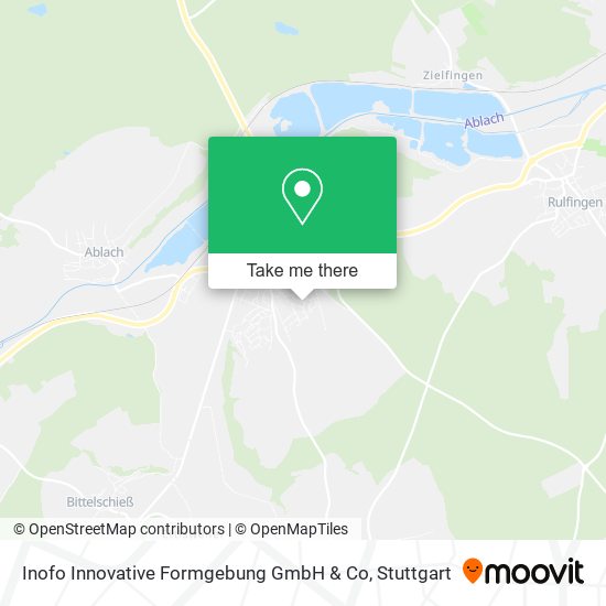 Inofo Innovative Formgebung GmbH & Co map