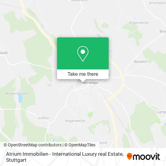 Atrium Immobilien - International Luxury real Estate map