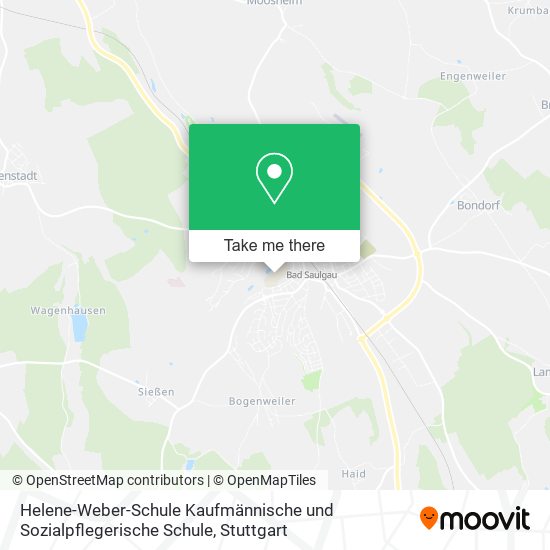 Helene-Weber-Schule Kaufmännische und Sozialpflegerische Schule map