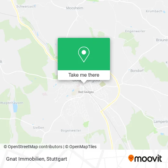 Карта Gnat Immobilien