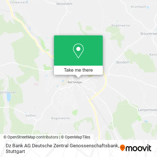 Карта Dz Bank AG Deutsche Zentral Genossenschaftsbank