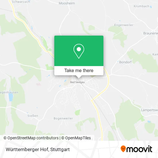 Карта Württemberger Hof