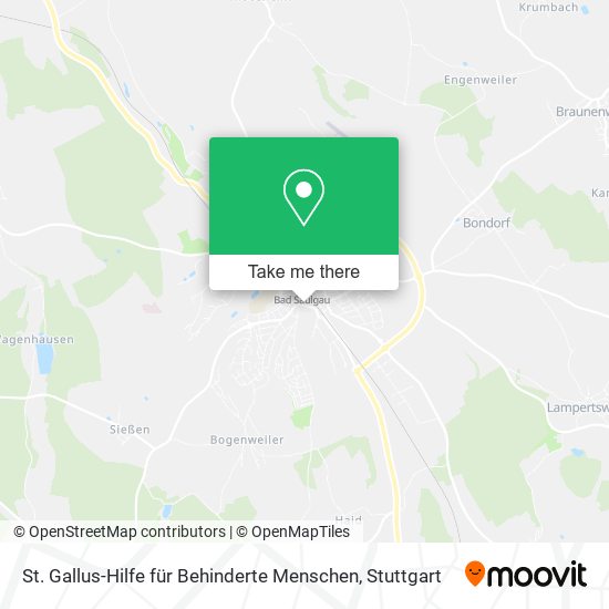 St. Gallus-Hilfe für Behinderte Menschen map