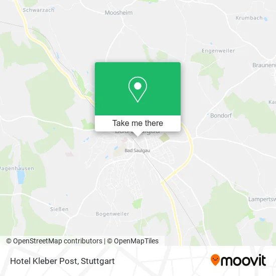 Карта Hotel Kleber Post