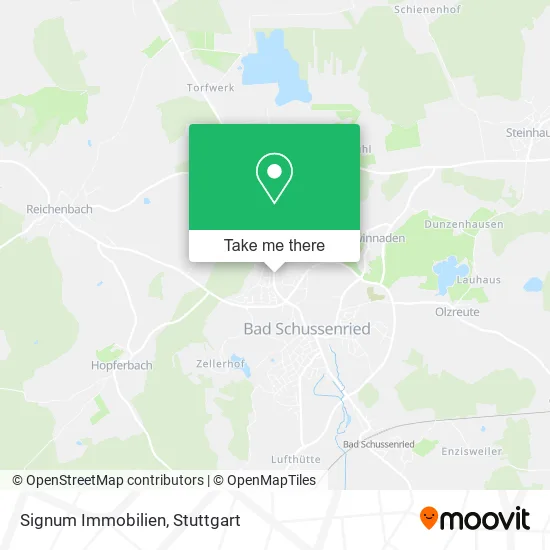 Карта Signum Immobilien