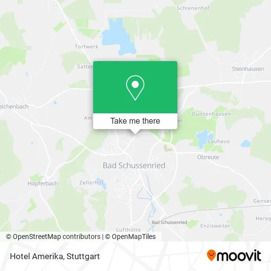 Карта Hotel Amerika