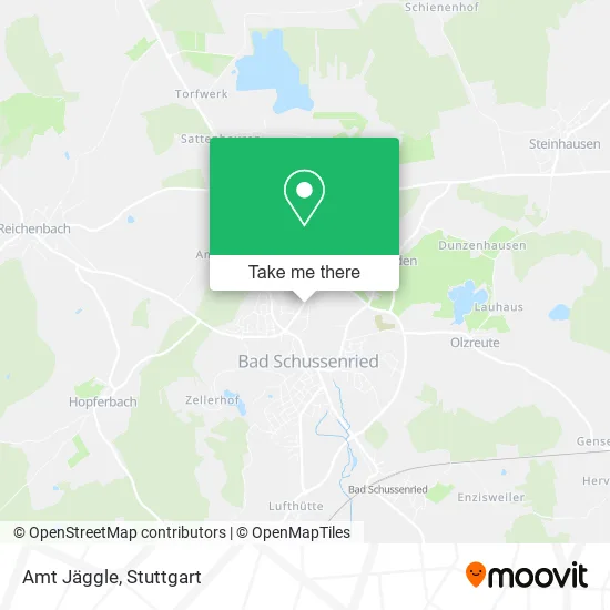 Карта Amt Jäggle