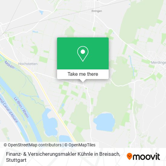 Finanz- & Versicherungsmakler Kühnle in Breisach map