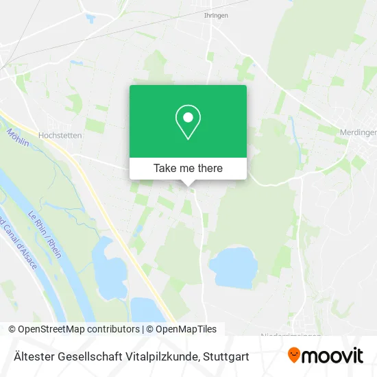 Карта Ältester Gesellschaft Vitalpilzkunde