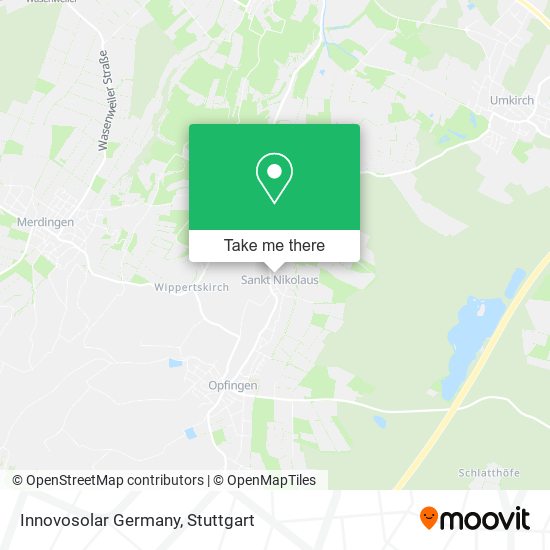 Innovosolar Germany map