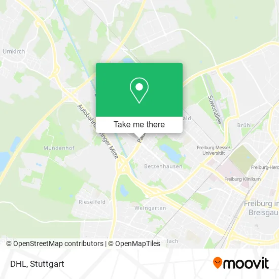 Карта DHL