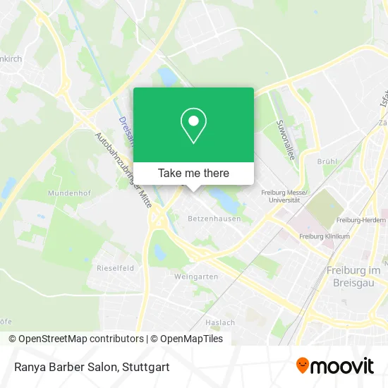 Карта Ranya Barber Salon