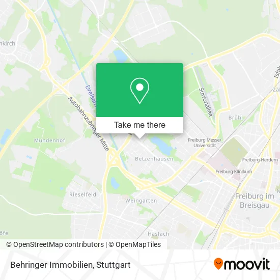 Карта Behringer Immobilien