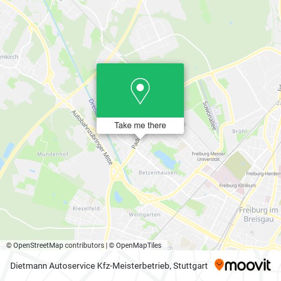 Dietmann Autoservice Kfz-Meisterbetrieb map