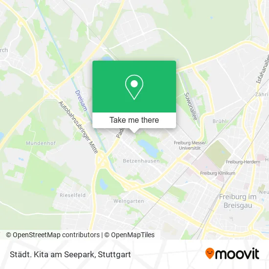 Карта Städt. Kita am Seepark